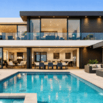 house with pool